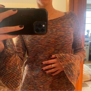 Anthropologie Akemi + Kin Multicolor Knit Sweater